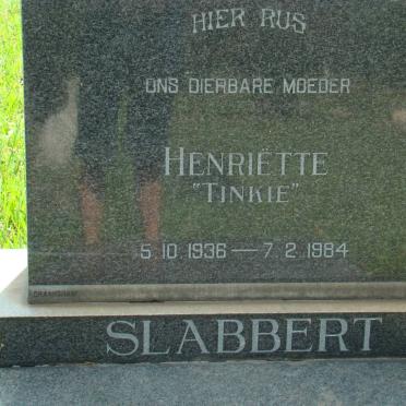 SLABBERT Henriette 1936-1984