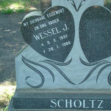 SCHOLTZ Wessel J. 1932-1986