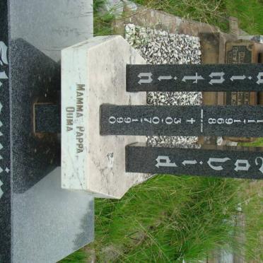 SHERRIN Quintin David 1968-1990