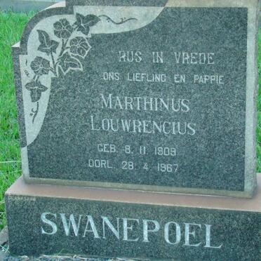 SWANEPOEL Marthinus Louwrencius 1909-1967