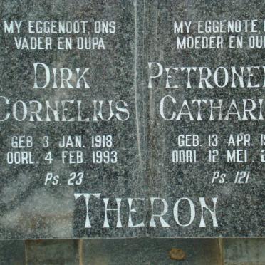 THERON Dirk Cornelius 1918-1993 &amp; Petronella Catharina 1915-2003