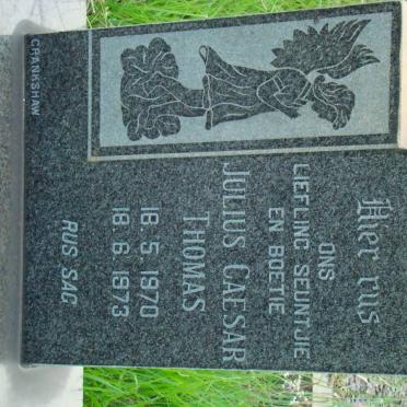 THOMAS Julius Caeser 1970-1973