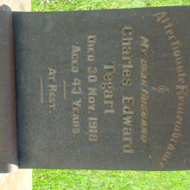 TEGART Charles Edward -1918