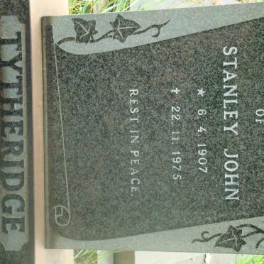TYTHERIDGE Stanley John 1907-1975