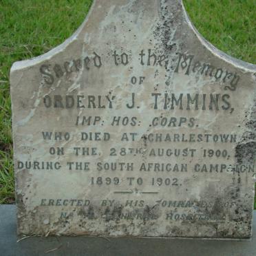 TIMMINS J. -1900