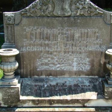 UYS Jacomina Margaretha nee MOOLMAN 1868-1947