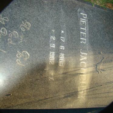 VENTER Pieter Jacobus 1908-1982