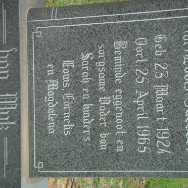 WYK Louis Jacobus, van 1924-1965