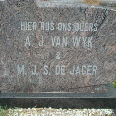 WYK A.J., van  :: DE JAGER M.J.S.