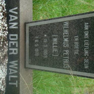WALT Wilhelmus Petrus, van der 1959-1978