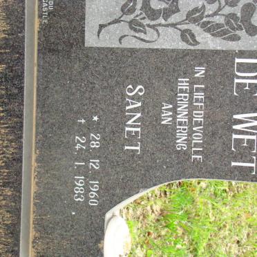 WET Sanet, de 1960-1983