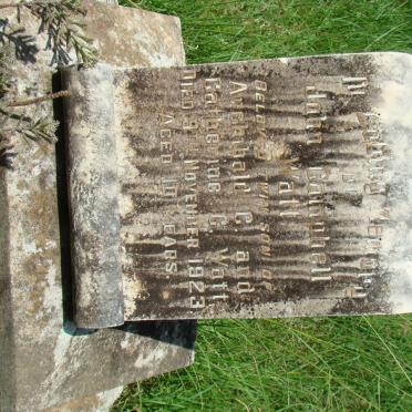 WATT John Campbell -1923