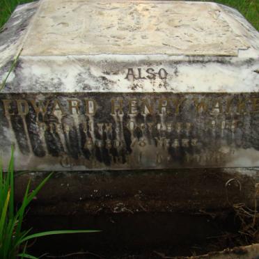 WALKER Edward Henry -1906