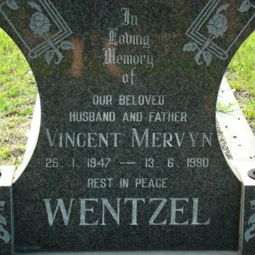WENTZEL Vincent Mervyn 1947-1990