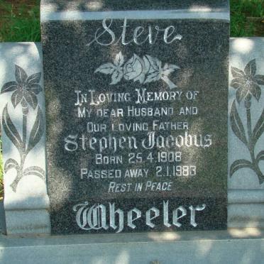 WHEELER Stephen Jacobus 1908-1983
