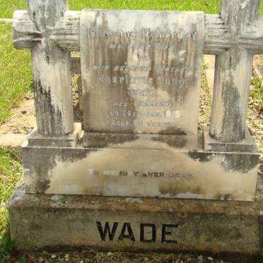 WADE Charlotte Mary nee KENNARD -1935