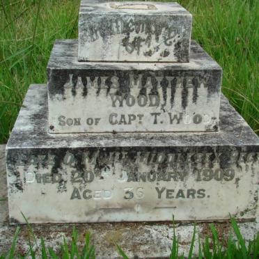 WOOD James Matthew -1909