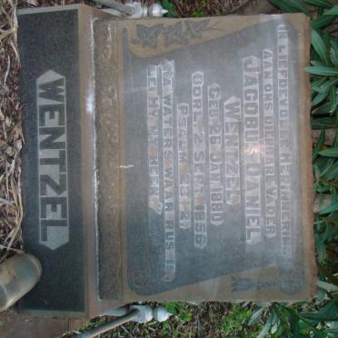 WENTZEL Jacobus Daniel 1880-1956