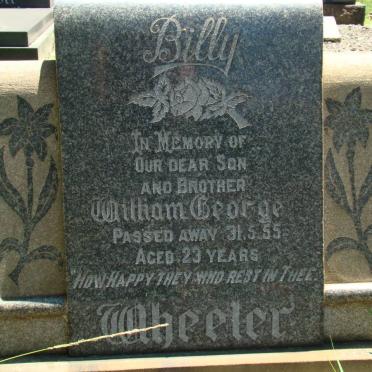 WHEELER William George -1955