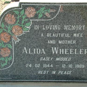 WHEELER Alida 1944-1989