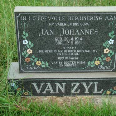ZYL Jan Johannes, van 1914-1991