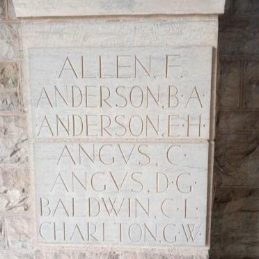 9. Lych gate and memorials