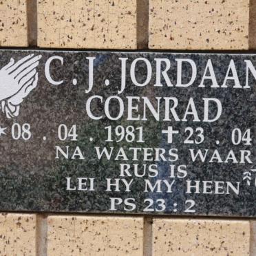 JORDAAN C.J. 1981-2011