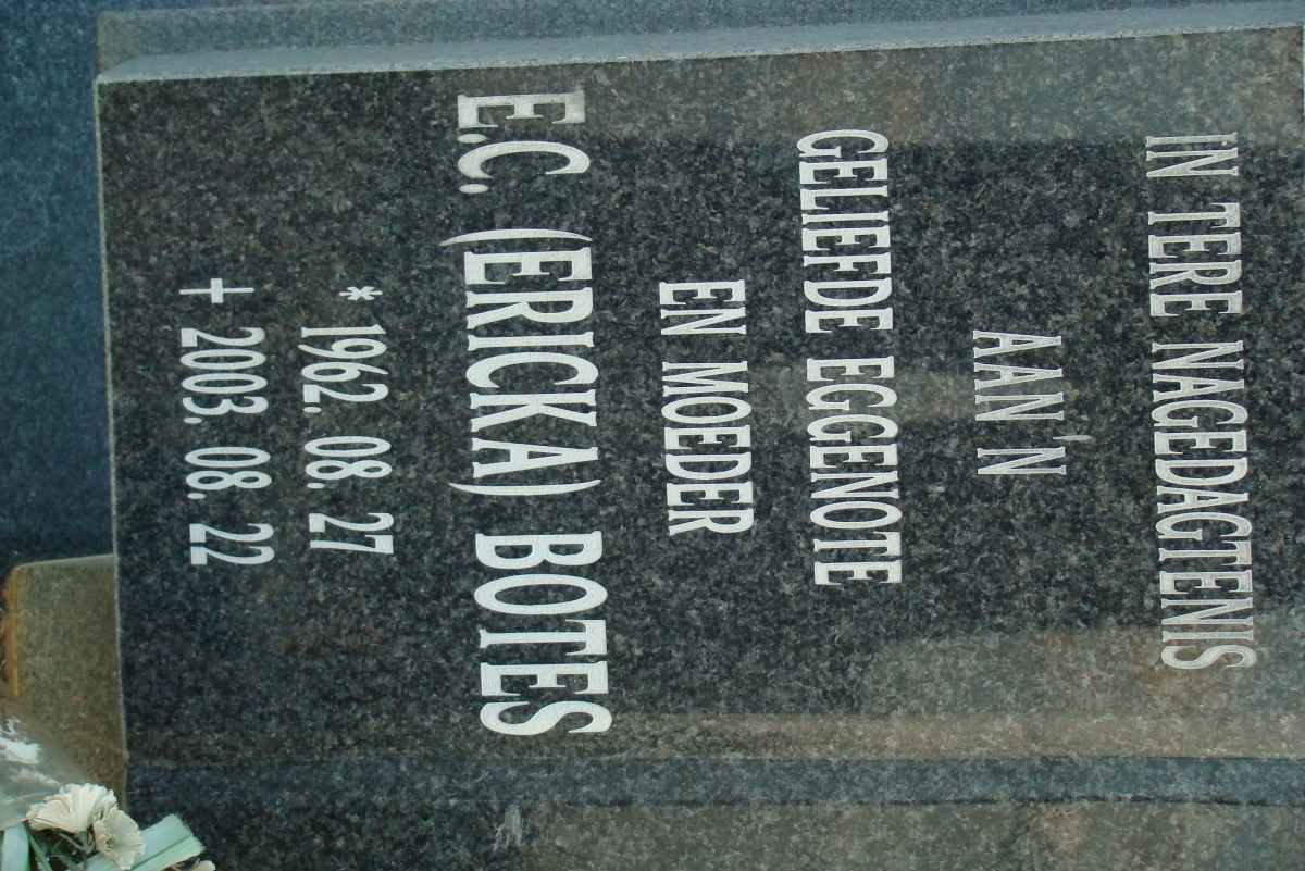 BOTES E.C. 1962-2003