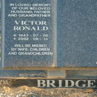 BRIDGER Victor Ronald 1943-2002