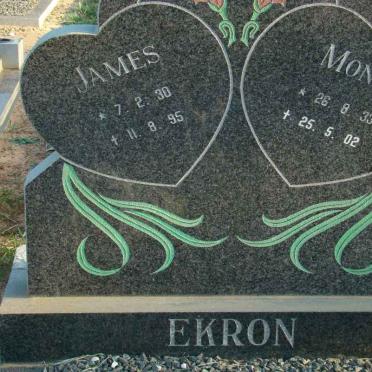 EKRON James 1930-1995 &amp; Mona 1933-2002