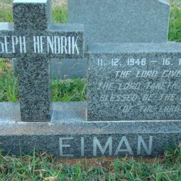 EIMAN Joseph Hendrik 1946-1995