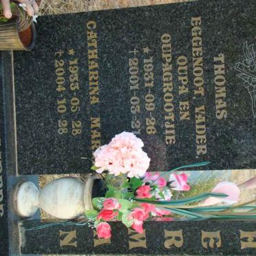 HERMAN Thomas 1931-2001 &amp; Catharina Maria 1933-2004