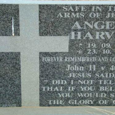 HARVEY Angela 1979-2000