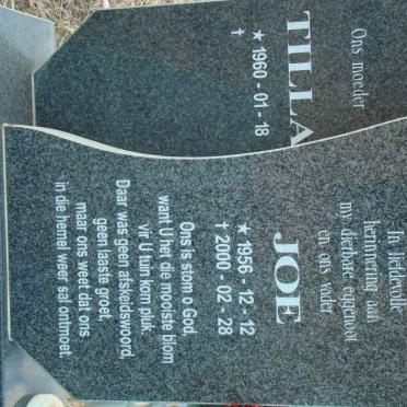 JOOSTE Joe 1956-2000 &amp; Tilla 1960-