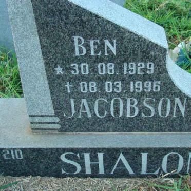 JACOBSON Ben 1929-1996