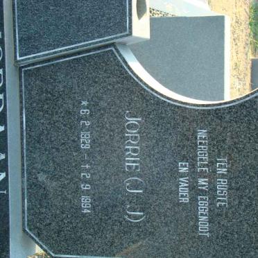 JORDAAN J.J. 1929-1994