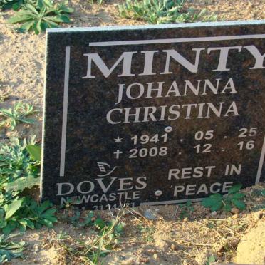 MINTY Johanna Christina 1941-2008
