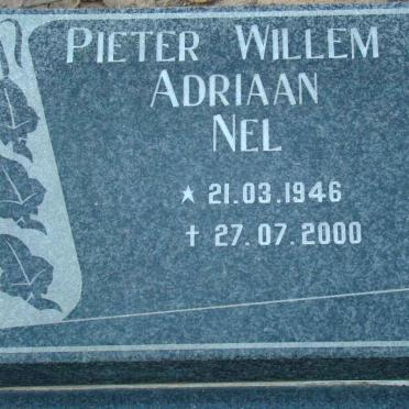 NEL Pieter Willem Adriaan 1946-2000