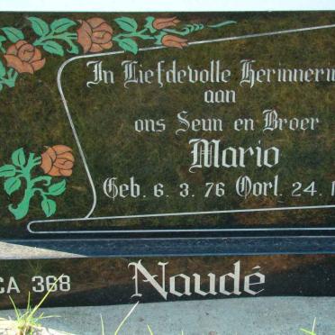 NAUDE Mario 1976-1993