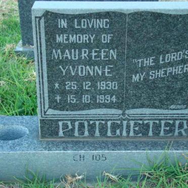 POTGIETER Maureen Yvonne 1930-1994