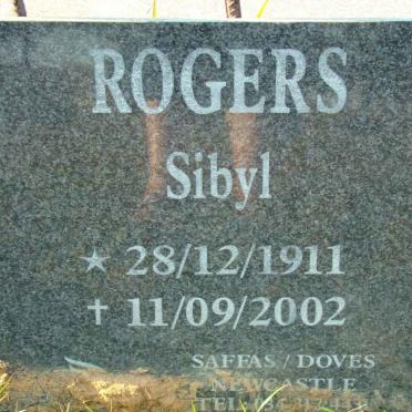 ROGERS Sibyl 1911-2002