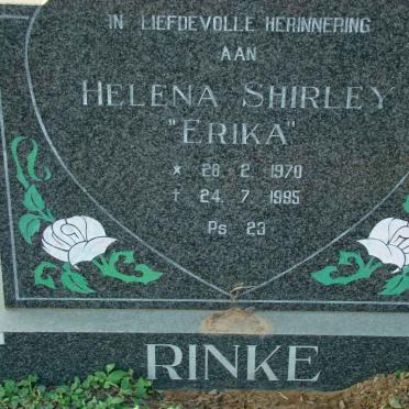 RINKE Helena Shirley 1970-1995
