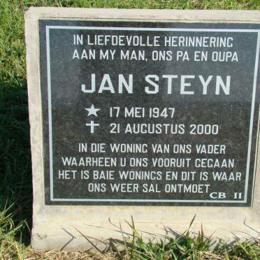 STEYN Jan 1947-2000