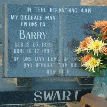 SWART Barry 1939-1999