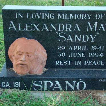 SPANO Alexandra May 1941-1994