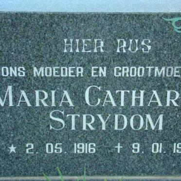 STRYDOM Maria Catharina 1916-1997