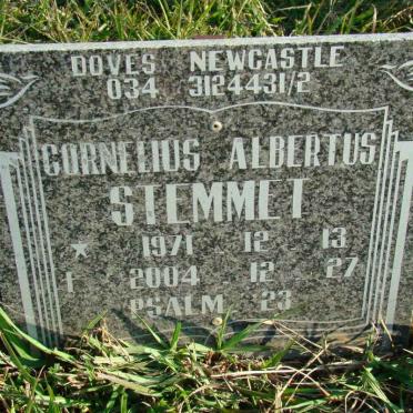 STEMMET Cornelius Albertus 1971-2004