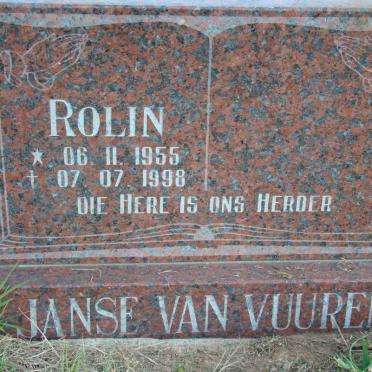 VUUREN Rolin, Janse van 1955-1998