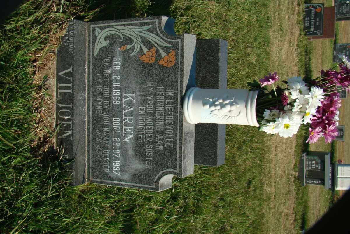 VILJOEN Karen 1969-1997