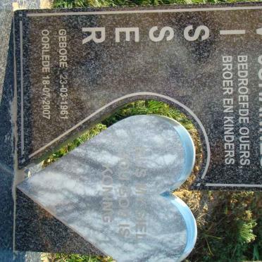 VISSER Theunis Johannes 1961-2007